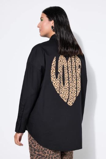 Plus size veliki brojevi Košulja dugih rukava šireg kroja za punije