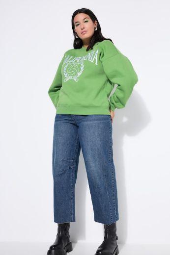 Plus size veliki brojevi Majica dugih rukava šireg kroja za punije