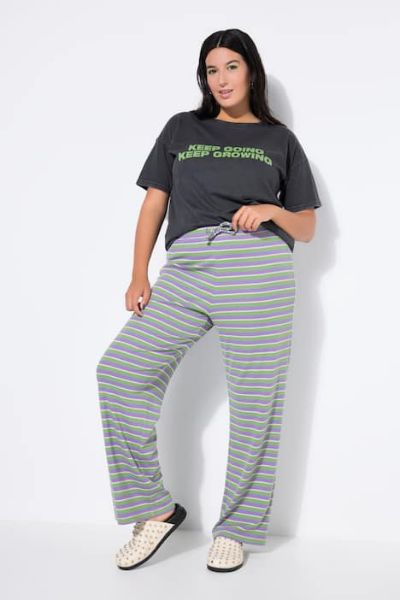 Veliki brojevi Hlače širokih nogavica moda za punije