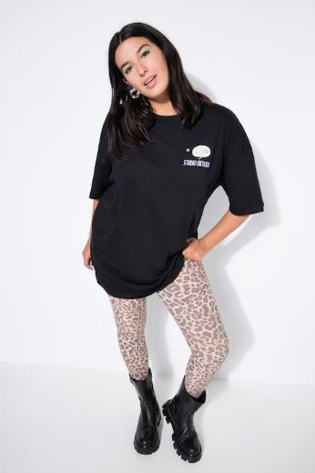 Plus size veliki brojevi Majica kratkih rukava šireg kroja za punije