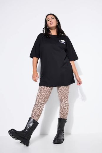 Plus size veliki brojevi Majica kratkih rukava šireg kroja za punije