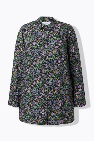 Veliki brojevi Košulja dugih rukava šireg kroja moda za punije