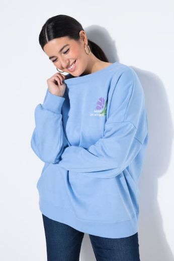 Plus size veliki brojevi Majica dugih rukava šireg kroja za punije