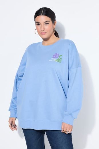 Plus size veliki brojevi Majica dugih rukava šireg kroja za punije