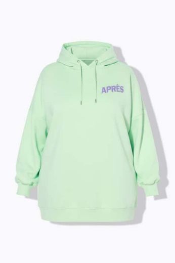 Plus size veliki brojevi Majica dugih rukava s kapuljačom šireg kroja za punije