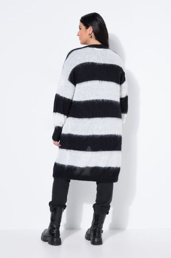 Plus size veliki brojevi Kardigan dužeg kroja za punije