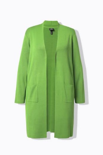 Plus size veliki brojevi Kardigan dugi model s džepovima za punije