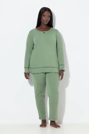 Plus size veliki brojevi Pidžama dugi rukavi za punije