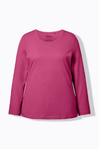 Plus size veliki brojevi Majica dugi rukavi okrugli izrez za punije