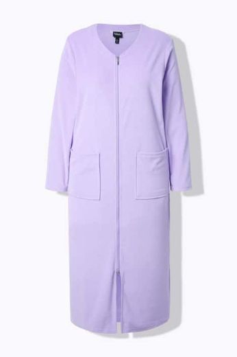 Plus size veliki brojevi Bademantil s džepovima za punije