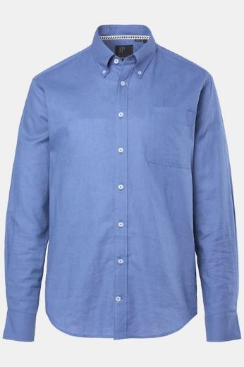 Plus size veliki brojevi Košulja lanena dugih rukava za punije