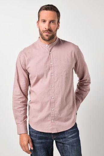 Plus size veliki brojevi Košulja lanena za punije