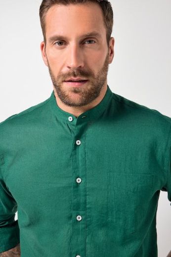 Plus size veliki brojevi Košulja lanena za punije