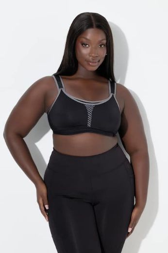 Plus size veliki brojevi Grudnjak sportski s podesivim naramenicama za punije