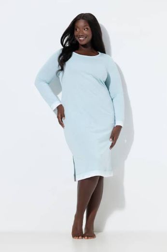 Plus size veliki brojevi Spavaćica s dodatkom ukrasne čipke za punije