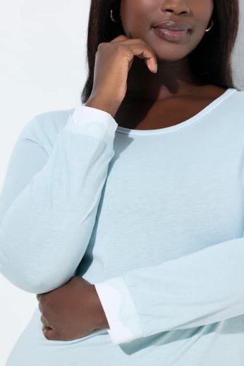 Plus size veliki brojevi Spavaćica s dodatkom ukrasne čipke za punije