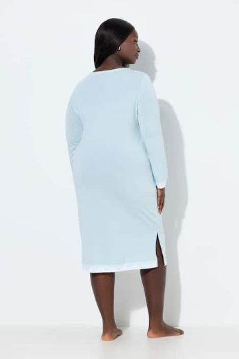 Plus size veliki brojevi Spavaćica s dodatkom ukrasne čipke za punije