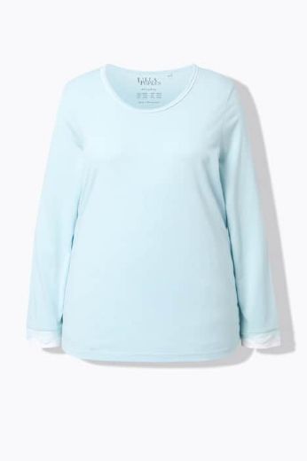 Plus size veliki brojevi Pidžama s dodatkom ukrasne čipke za punije