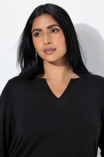 Plus size veliki brojevi Majica V ovratika za punije