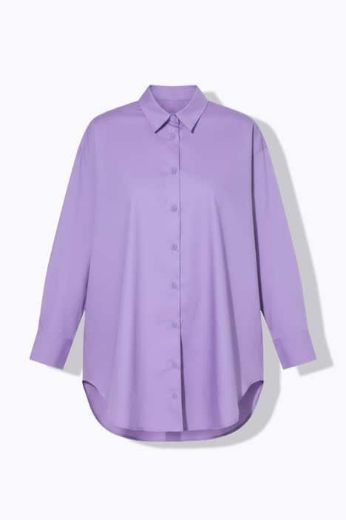 Plus size veliki brojevi Bluza dugih rukava s gumbićima za punije