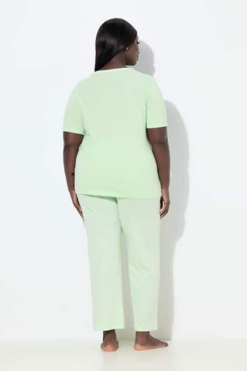 Plus size veliki brojevi Pidžama s kratkim rukavima i dugim nogavicama za punije