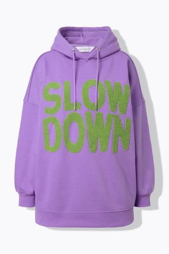 Plus size veliki brojevi Majica dugih rukava s natpisom za punije