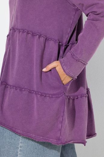 Plus size veliki brojevi Majica dugih rukava s kapuljačom za punije