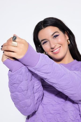 Plus size veliki brojevi Haljina mini s printom srca za punije