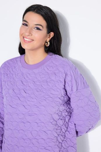 Plus size veliki brojevi Haljina mini s printom srca za punije