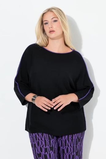 Plus size veliki brojevi Pulover 3/4 rukava za punije