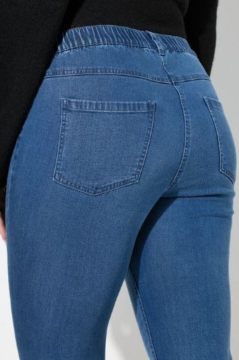 Plus size veliki brojevi Hlače traper s pet džepova za punije