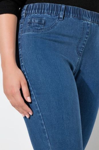 Plus size veliki brojevi Hlače traper s pet džepova za punije