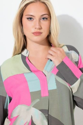 Plus size veliki brojevi Bluza dugih rukava A kroja za punije