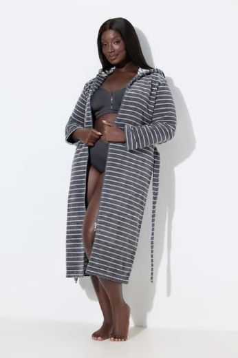 Plus size veliki brojevi Ogrtač s patentnim zatvaračem za punije