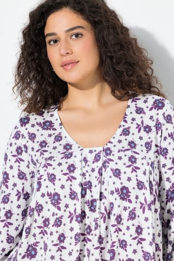 Plus size veliki brojevi Tunika dugih rukava A kroja za punije