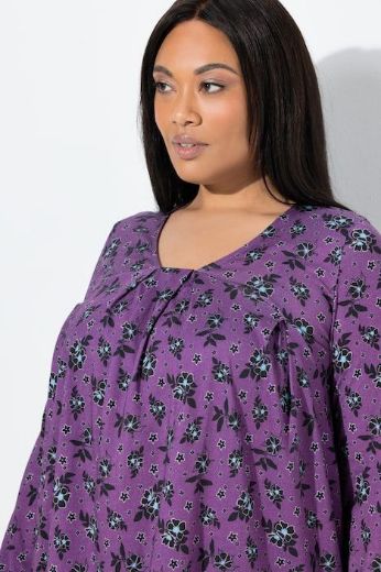 Plus size veliki brojevi Tunika dugih rukava A kroja za punije