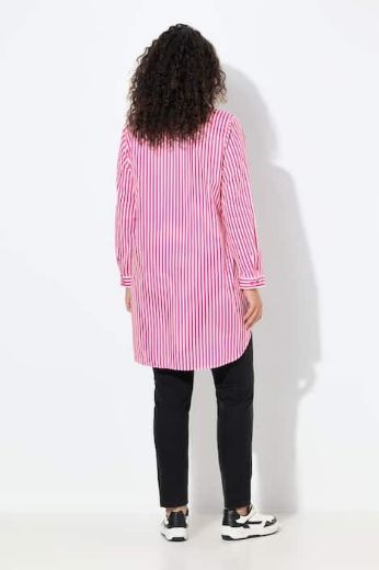 Plus size veliki brojevi Košulja dugih rukava dužeg kroja za punije