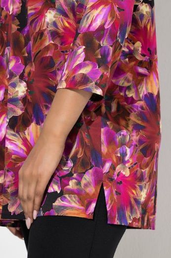 Plus size veliki brojevi Majica 3/4 rukava dužeg A kroja za punije