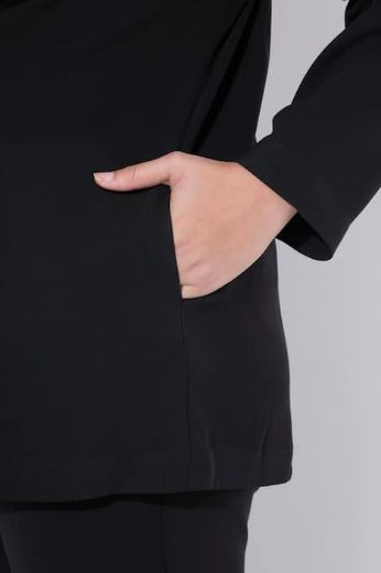 Plus size veliki brojevi Jakna lagana otvorenog kroja za punije