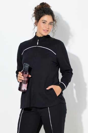 Plus size veliki brojevi Trenirka gornji dio s patentnim zatvaračem za punije