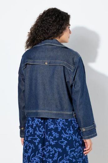 Plus size veliki brojevi Jakna traper za punije