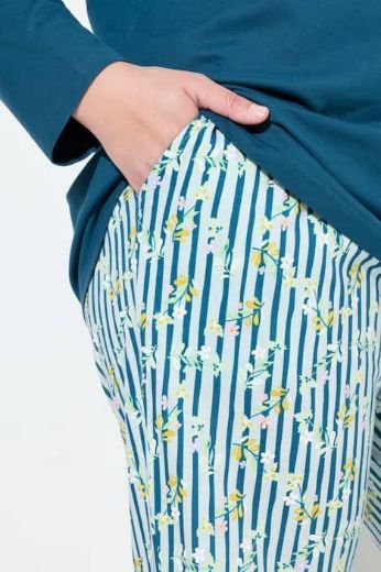 Plus size veliki brojevi Pidžama dugih rukava i dugih nogavica za punije