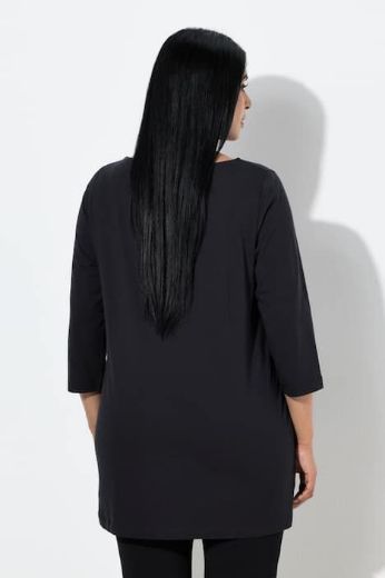 Plus size veliki brojevi Majica 3/4 rukava dužeg A kroja za punije