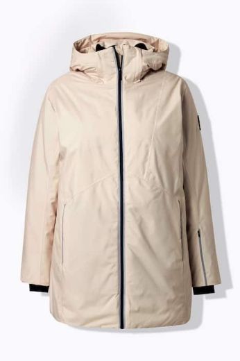 Plus size veliki brojevi Jakna vodootporna s kapuljačom za punije