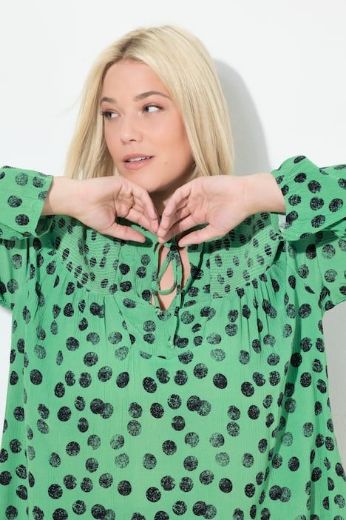 Plus size veliki brojevi Tunika dugih rukava A kroja za punije