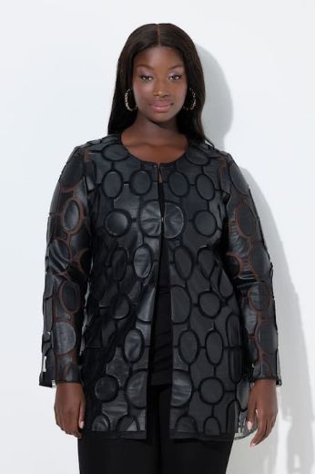 Plus size veliki brojevi Jakna lagana dužeg A kroja za punije