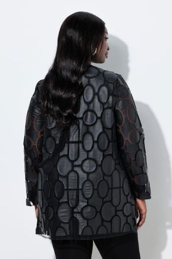 Plus size veliki brojevi Jakna lagana dužeg A kroja za punije