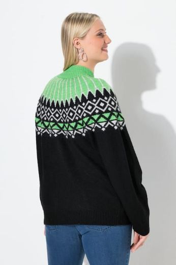 Plus size veliki brojevi Kardigan pleteni s patentnim zatvaračem za punije