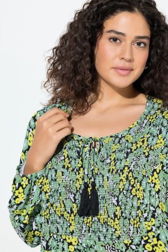 Plus size veliki brojevi Bluza dugih rukava A kroja za punije