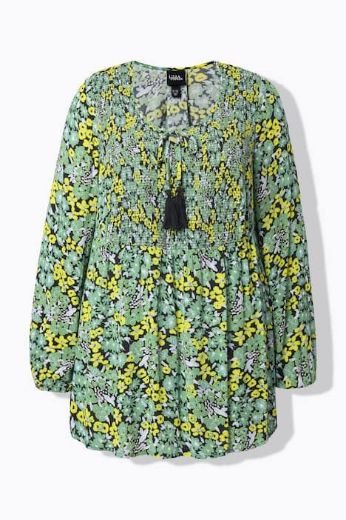 Plus size veliki brojevi Bluza dugih rukava A kroja za punije